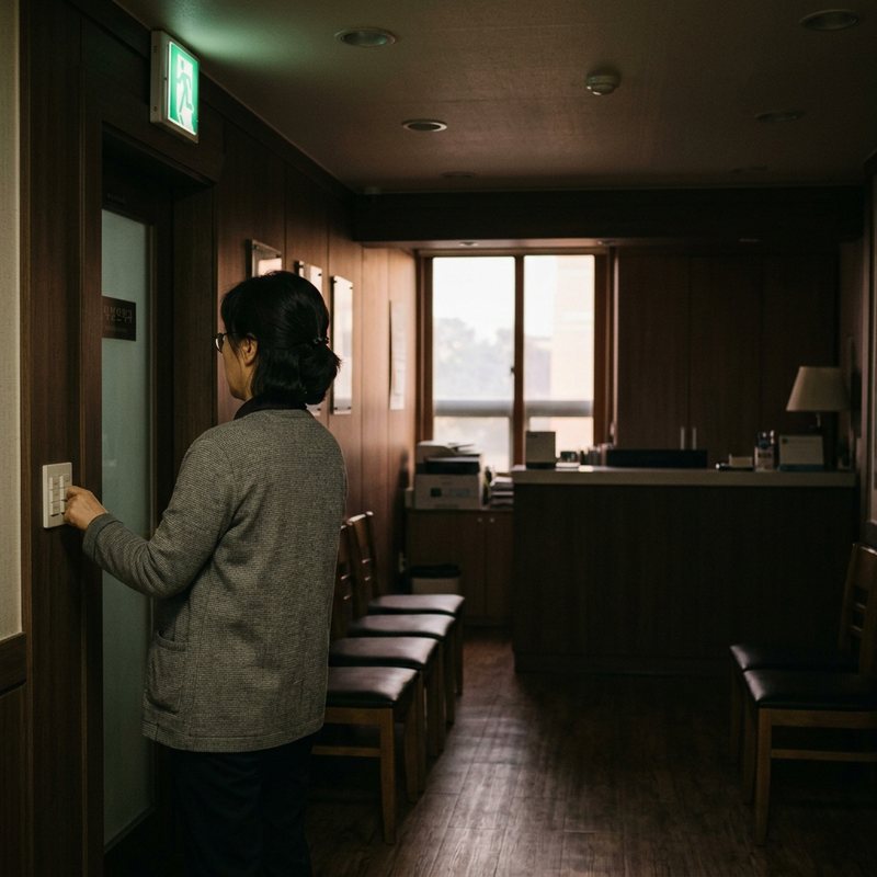 대기실 마감 — 이해를 돕기 위한 연출 이미지