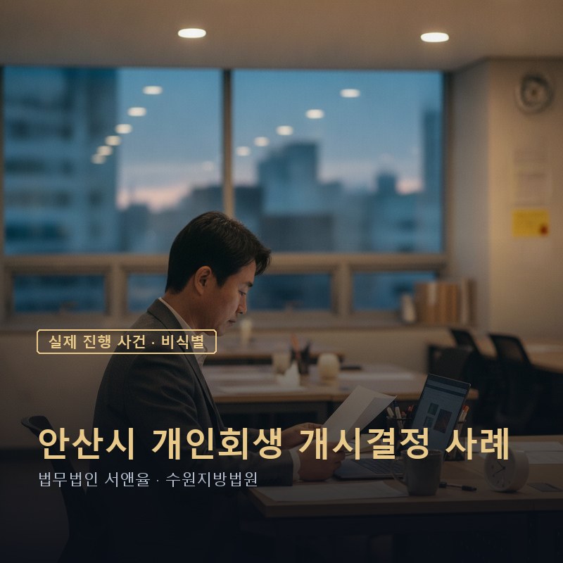 개인회생 필요서류, 실직 기간이 있어도 준비할 수 있을까?｜안산 개시 사례 — 이해를 돕기 위한 연출 이미지